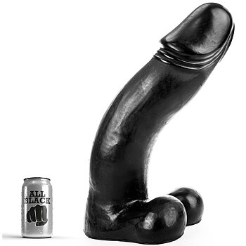 All Black Dildo 45 Cm