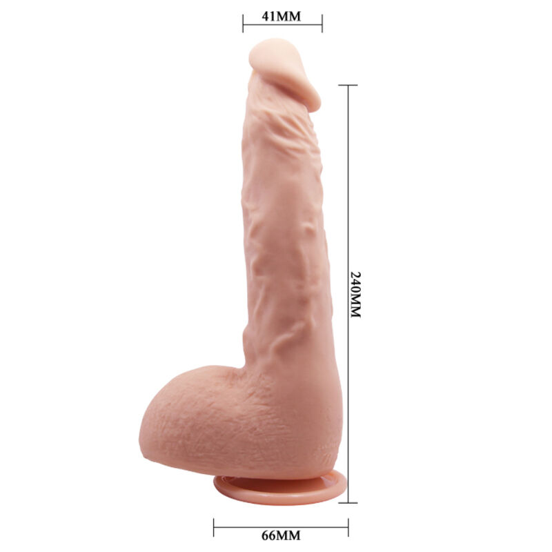 Baile Vibrators Realistic Dildo Jason Natural 24 CM - 2