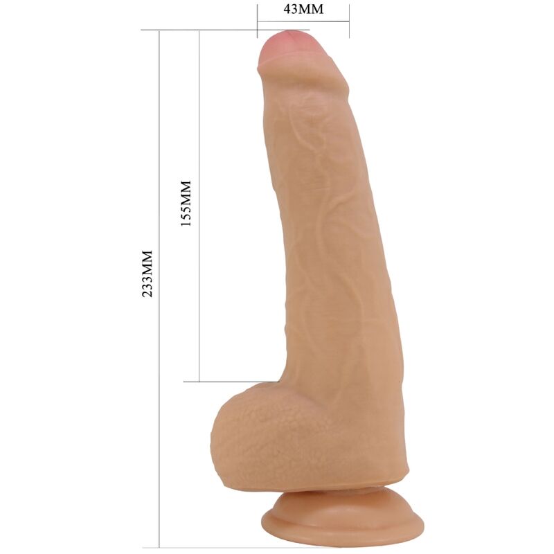 Dildos Pretty Love Draco Realistic 23 CM - 5