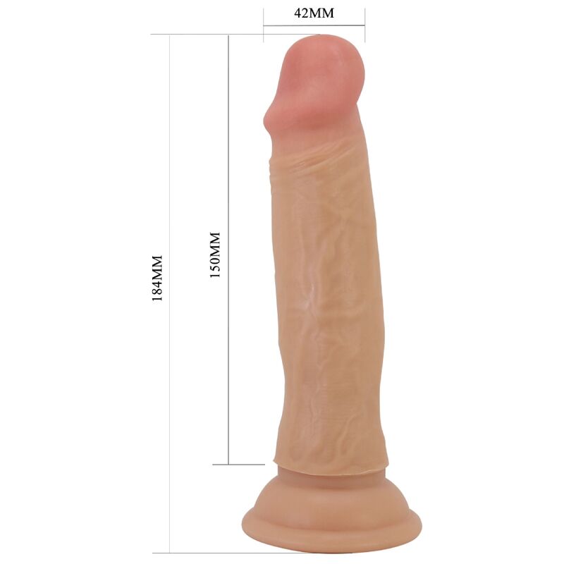 Dildos Pretty Love Quentin Realistic 18 Cm - 5