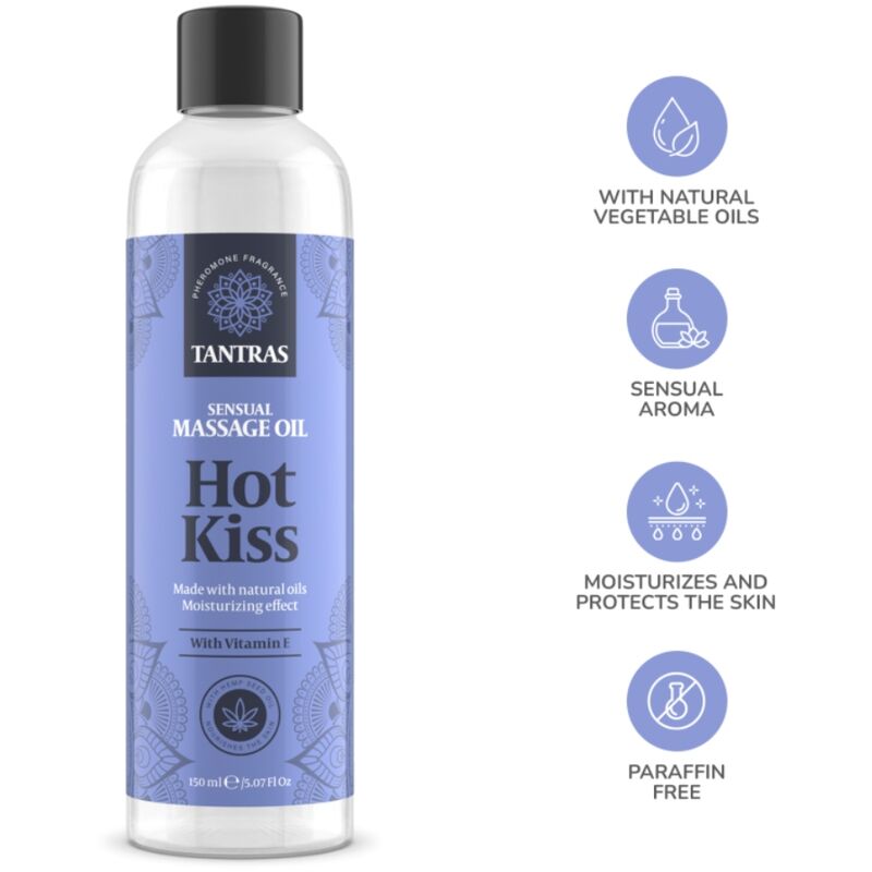 Intimateline Tantras Love Oil Hot Kiss Massage Oil 150 Ml - 2