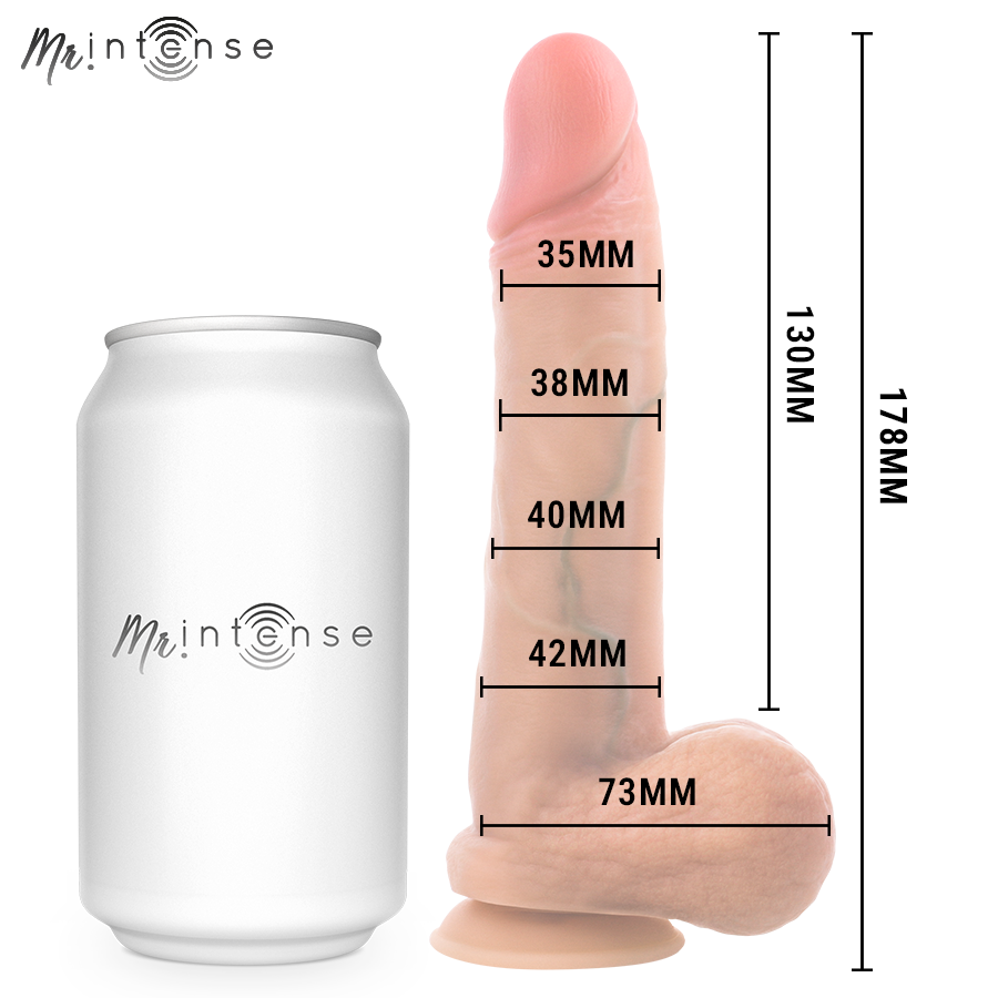 Mr Intense Dildos MR Intense Gary Ultra Realistic Silicone Cock With Testicles 17 8 CM Ø 4 2 CM - 5