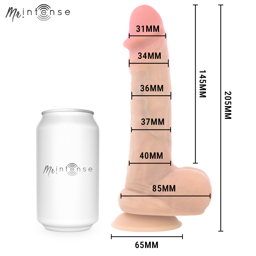 Mr Intense Dildos Mr Intense Danny Silicone Ejaculating 20 5 Cm Ø 4 Cm - 4