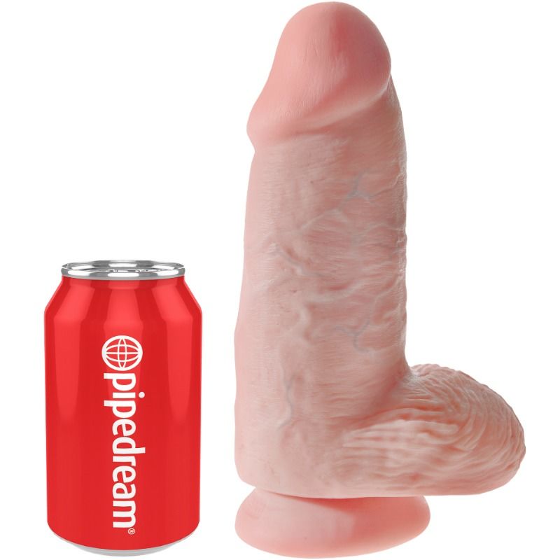 King Cock Realistic Penis Chubby 23 CM - 3