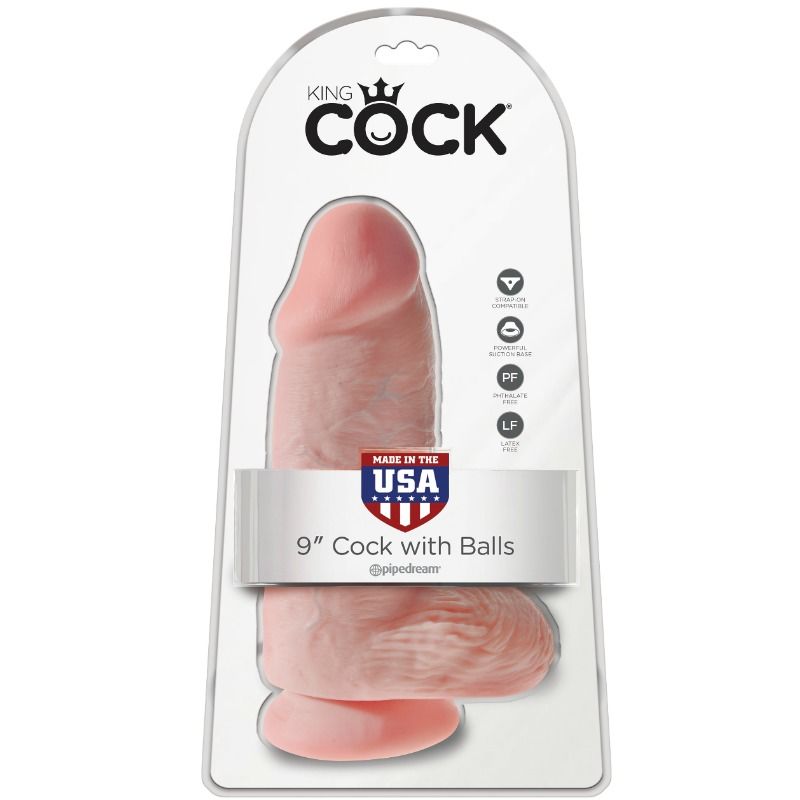 King Cock Realistic Penis Chubby 23 CM - 2