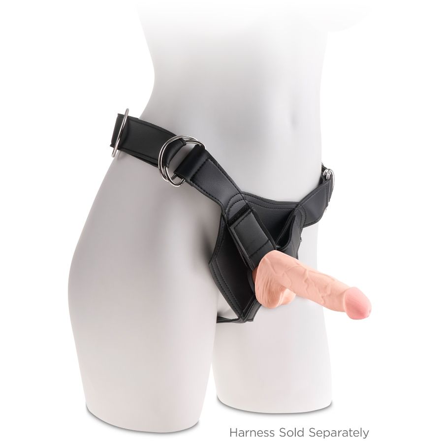 King Cock Triple Density Dildo 19 Cm - 5