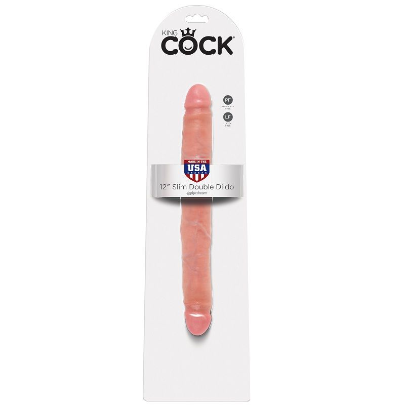 King Cock Slim Double Dildo 30 CM - 2