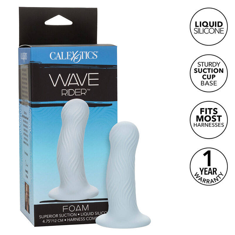 Calexotics Wave Rider Foam Anal Plug - 2