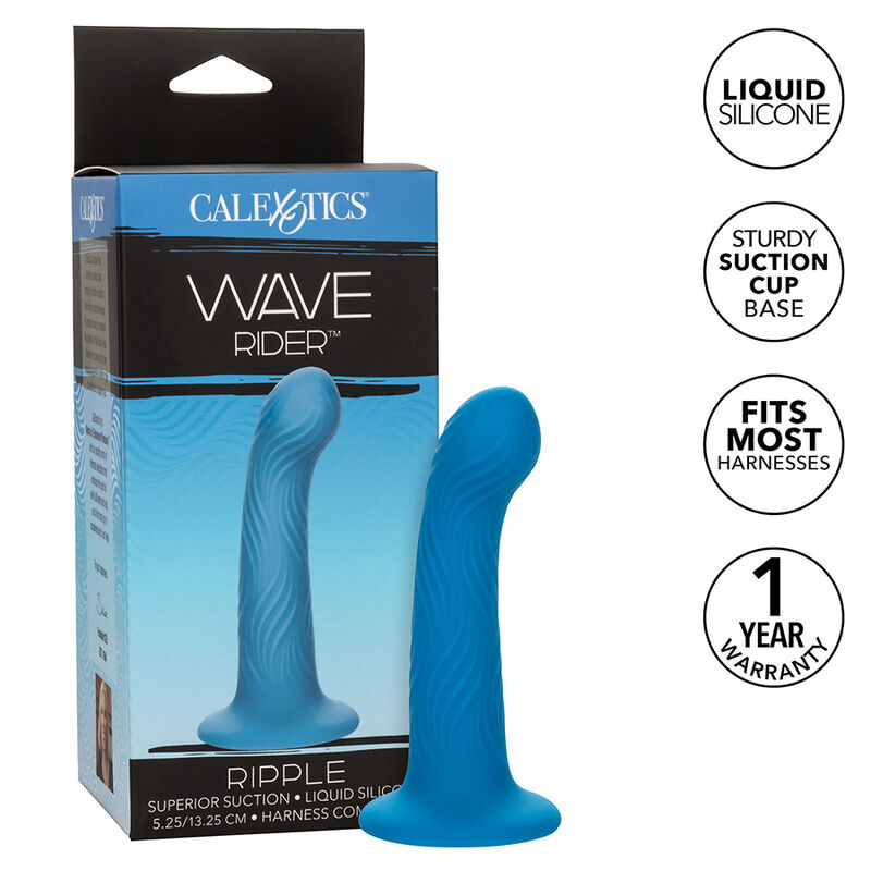 Calexotics Wave Rider Ripple Anal Plug - 2