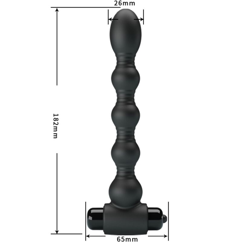 Anal Toys Pretty Love Lynn Silicone Anal Plug 10 Vibrations - 3