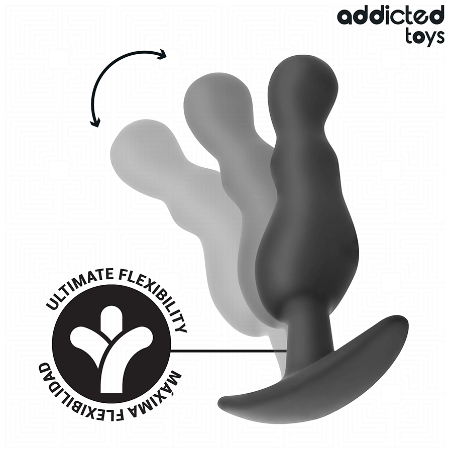 Addicted Toys OF 3 Anal Plug Silicone Set - 5