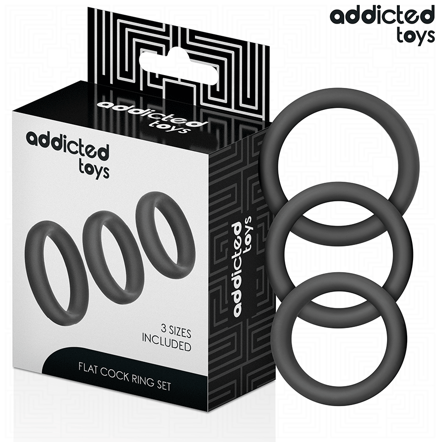 Addicted Toys OF Flat Silicone Rings Set - 2