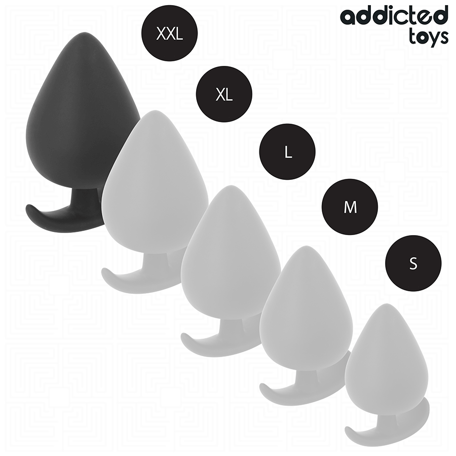 Addicted Toys Anal Plug Silicone Size 11 CM - 5