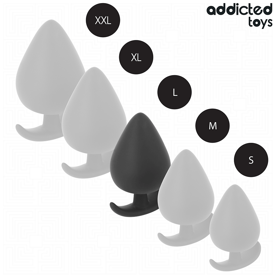 Addicted Toys Anal Plug Silicone Size 8 CM - 5