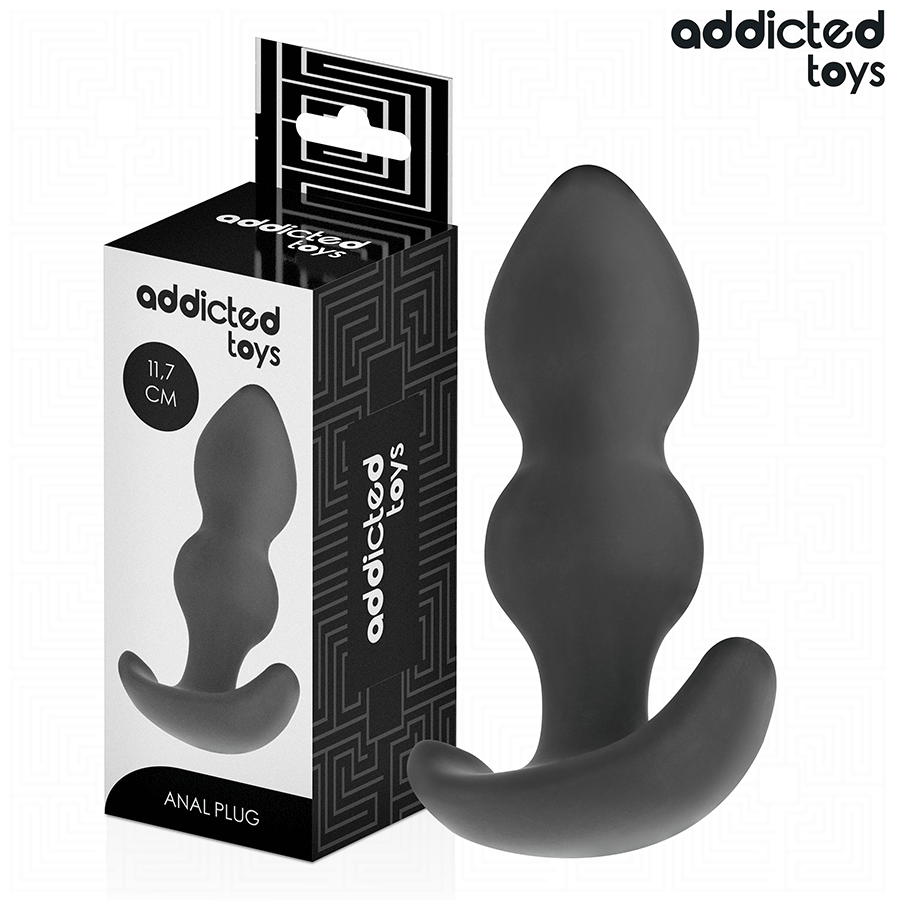 Addicted Toys Anal Plug Silicone Size 11 7 CM
