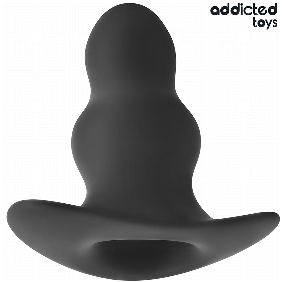 Addicted Toys Hollow Anal Plug Silicone Size 15 2 CM - 2