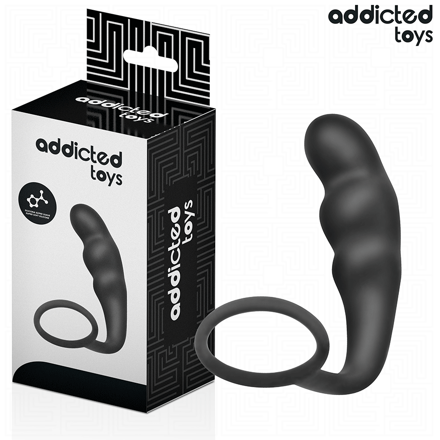 Addicted Toys Anal Plug With Ring Silicone - 2