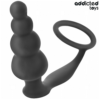 Addicted Toys Anal Plug With Ring Silicone