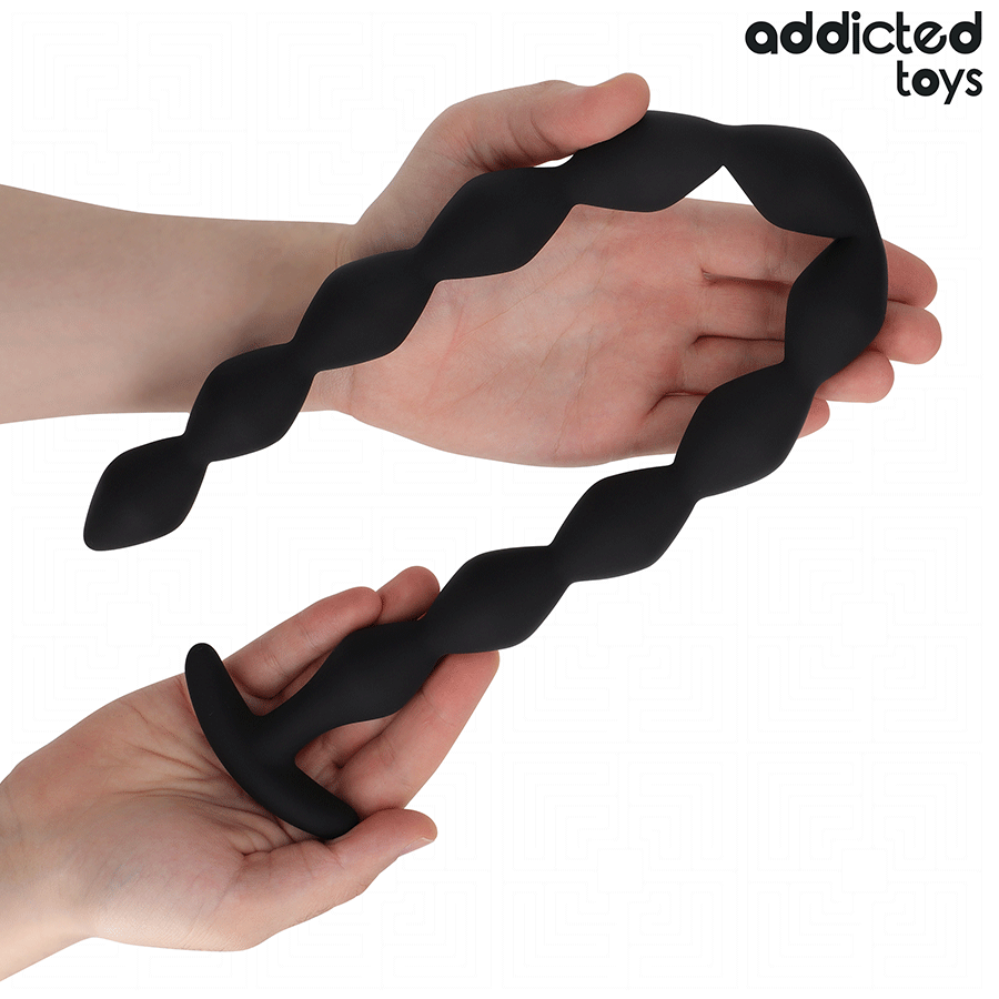 Addicted Toys Extra Long Silicone Anal Plug - 3