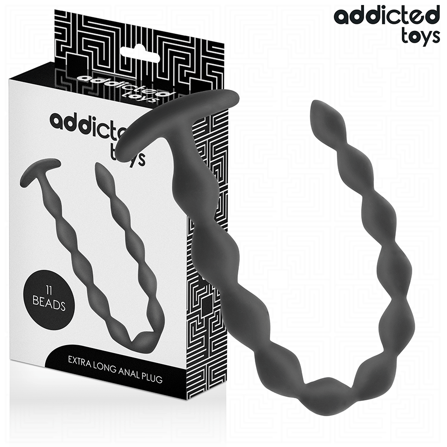 Addicted Toys Extra Long Silicone Anal Plug - 2