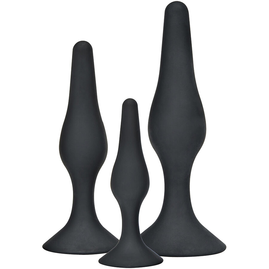 Toyjoy Anal Play Curvy Companions Anal Plug 3 Pieces