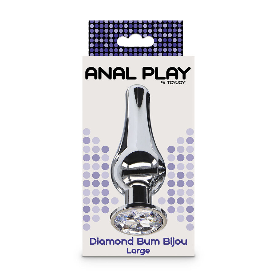 Toyjoy Anal Play Diamond Bum Bijou Large Anal Plug - 5