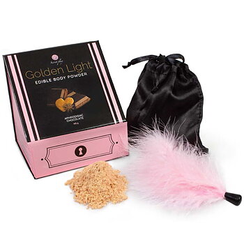 Secretplay Light Kit Aphrodisiac Chocolate Edible Powder Feather