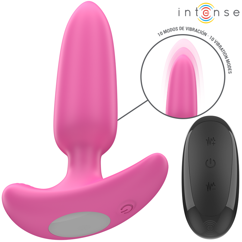 Intense Anal Toys Ross Anal Plug 10 Vibrations Remote Control - 2