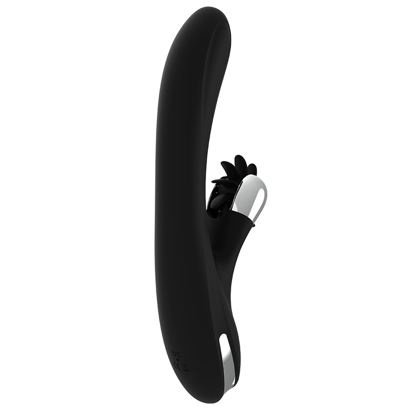 Black Silver Bunny Johnny Vibrating Vibe - 5