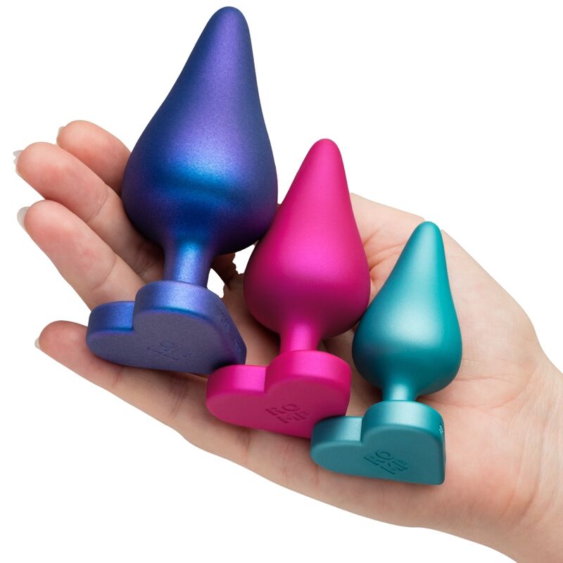 Romp Luster Anal Training Kit With Heart Shaped Base - 5