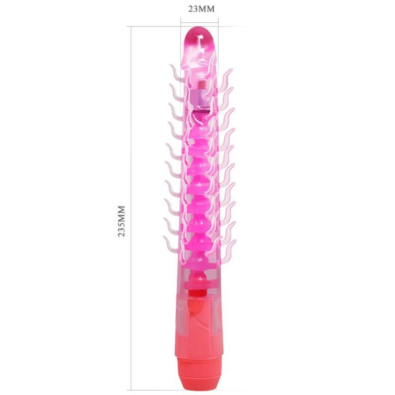 Baile Flexi Vibe Sensual Spine Bendable Vibrating Dildo Lilac 23 5 Cm - 4