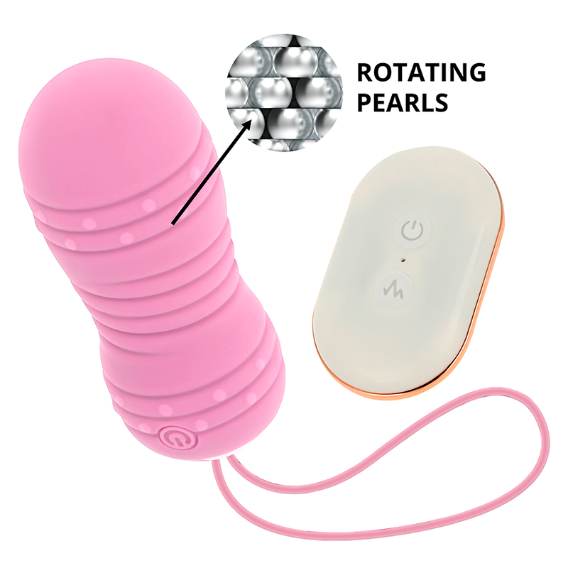 Ohmama Stimulating Remote Control Egg 7 Modes Rotation