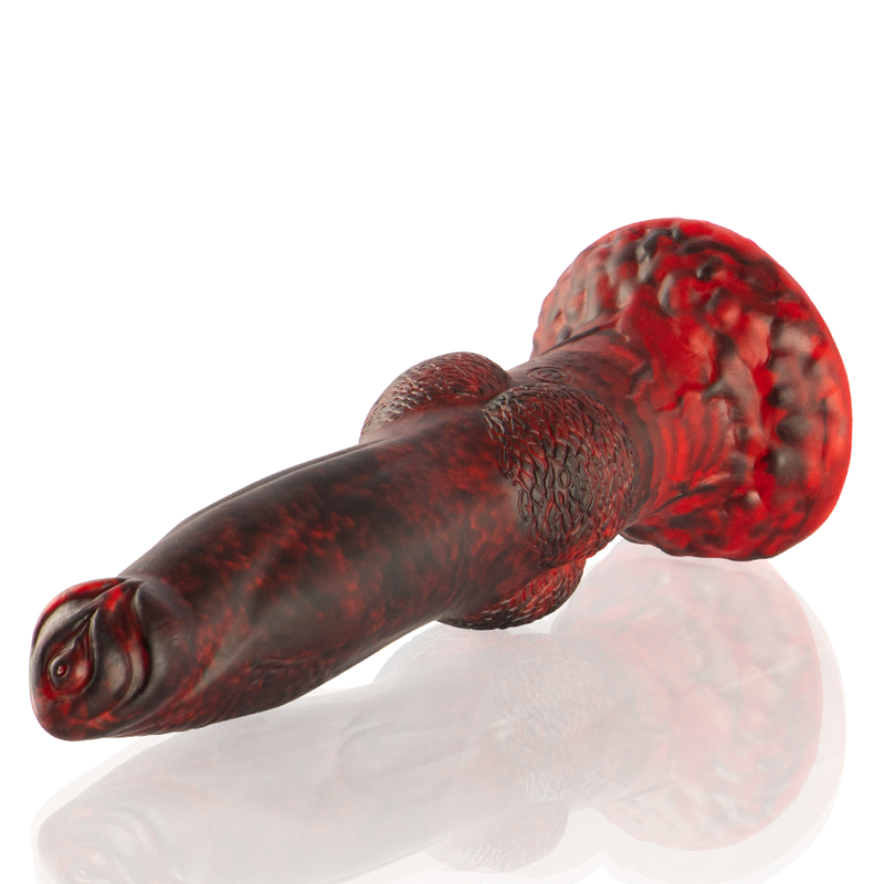 Epic Prometheus Dildo Titan IN Flames Rechargeable Remote Control - 5