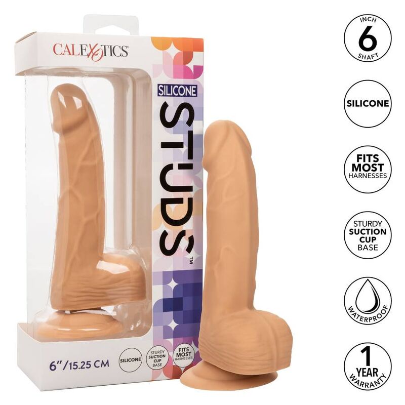 Calexotics Silikon Studs 15,24 cm Skin - 2