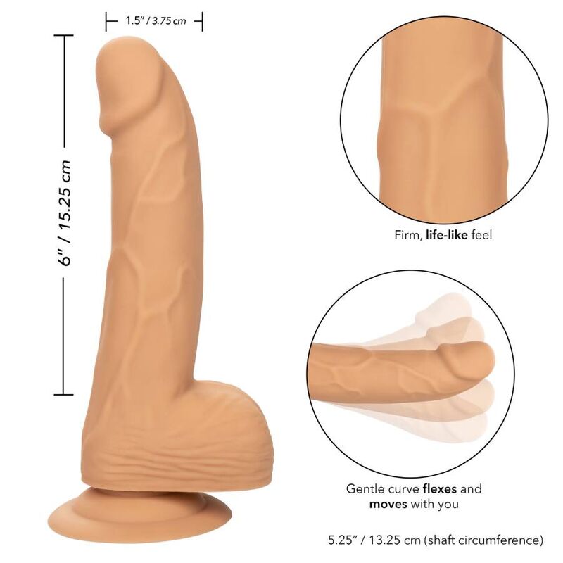 Calexotics Silikon Studs 15,24 cm Skin - 3