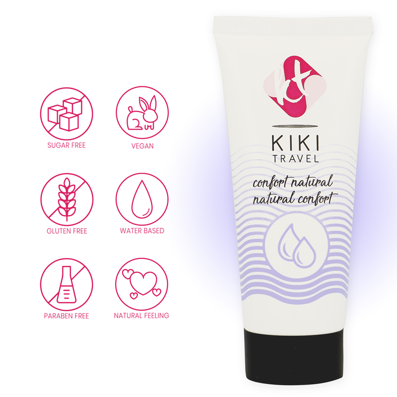 Kikí Travel Confort Natural Lubricant 50 Ml - 4