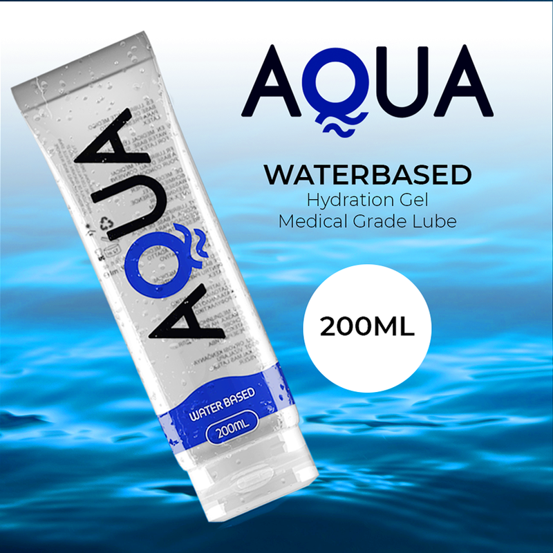 Aqua Quality Lubricante Base De Agua 200 Ml - 4