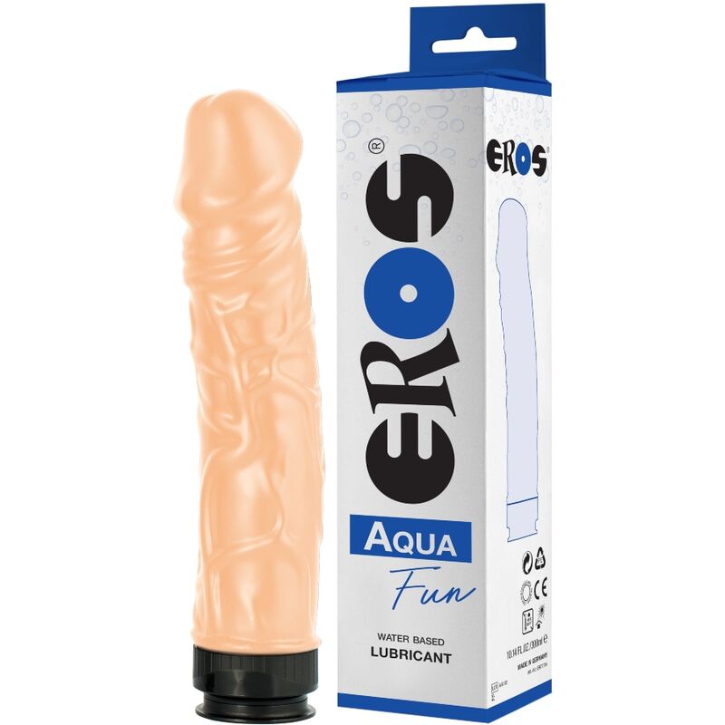 Eros Toy Bottles Aqua Fun Dildo And Waterbased Lubricant