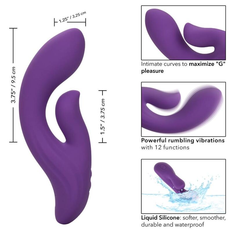 Calexotics Stella Dual Pleaser Violet - 3