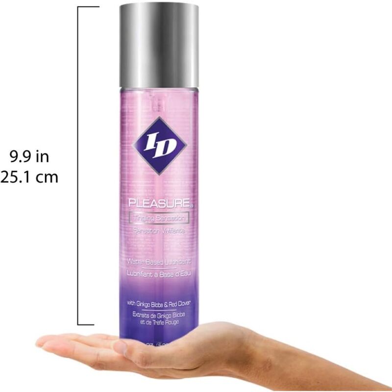 Id Pleasure Tinging Sensation Water Based Lubricant 500 Ml - 3