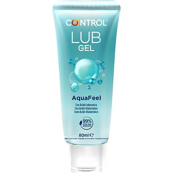 Control Lubes Aquafeel Lubricant With Hyaluronic Acid 80 Ml