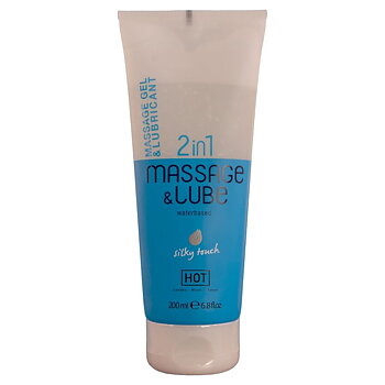 Hot Massage Glide Gel 2In1 Silky Touch 200 Ml