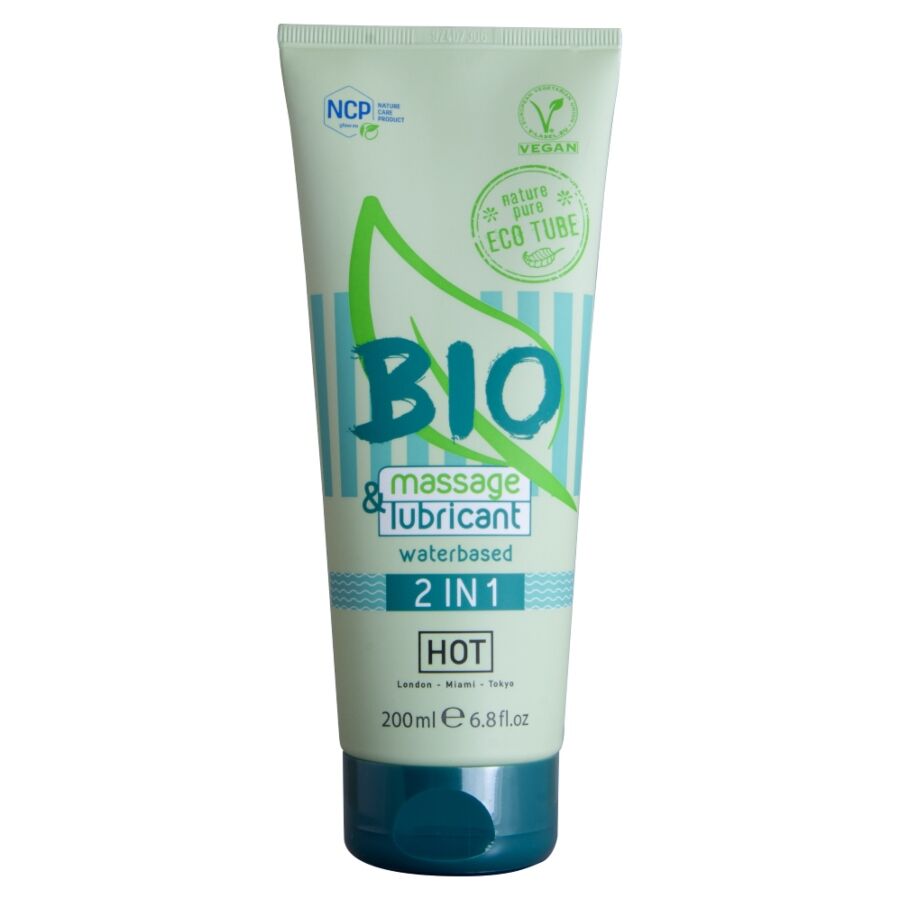 Hot Bio Massage Lubricant Waterbased In 1 200 Ml