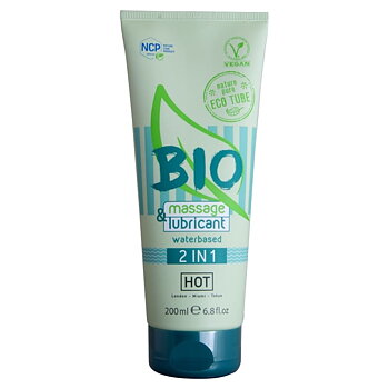 Hot Bio Massage Lubricant Waterbased In 1 200 Ml