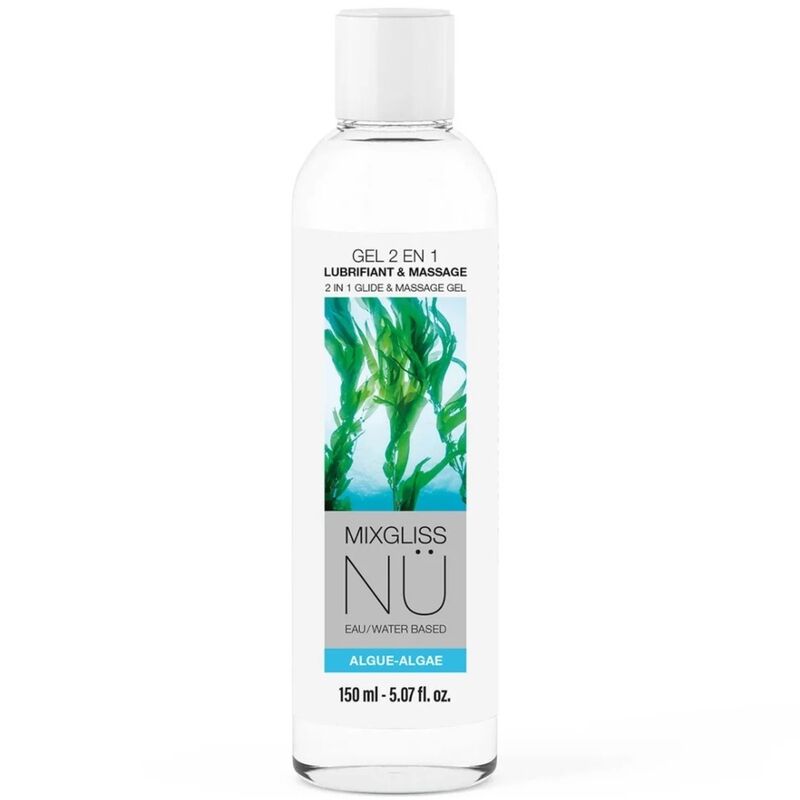 Mixgliss 2 In Water Based Lubricant And Massage Gel Nuru Algae 150 Ml
