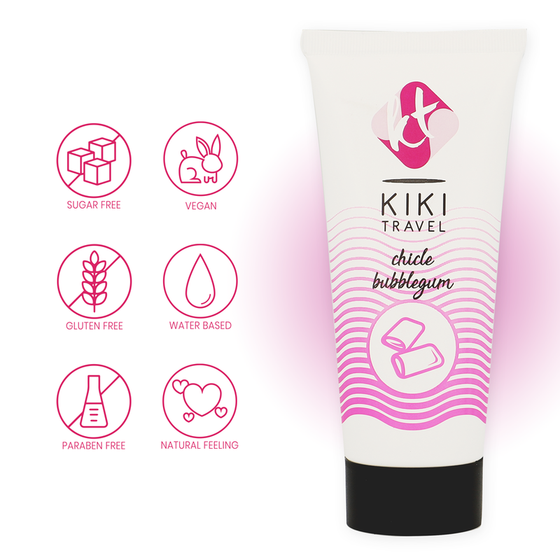 Kikí Travel Bubblegum Lubricant 50 Ml - 4