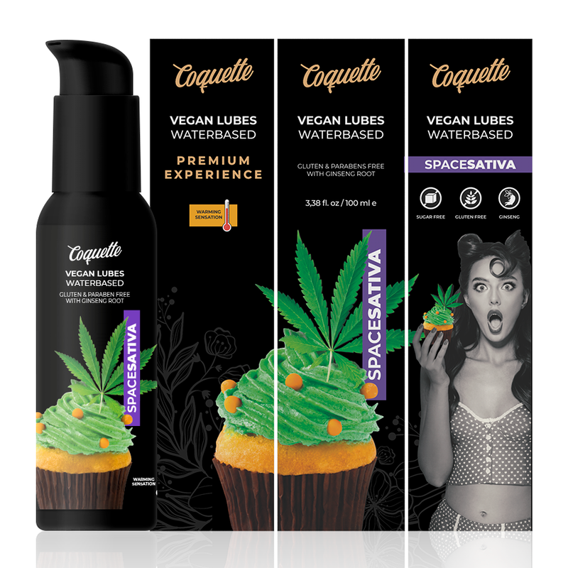 Coquette Cosmetics Coquette Chic Desire Premium Experience 100 Ml Vegan Lubes Space Sativa - 3