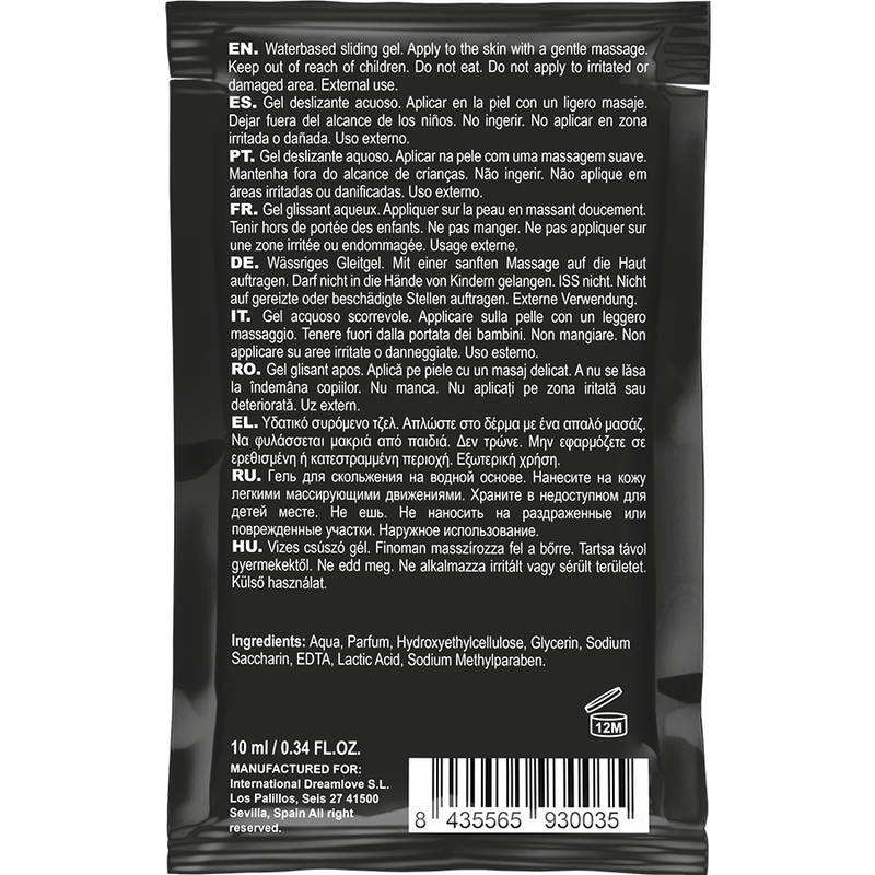 Coquette Cosmetics Coquette Chic Desire Strawberry Water Based Kissable Lubricant Pocket 10 Ml - 2