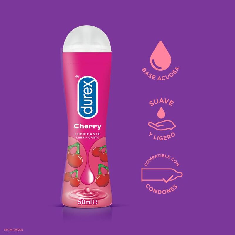 Durex Lubes Play Cherry 50 Ml - 2