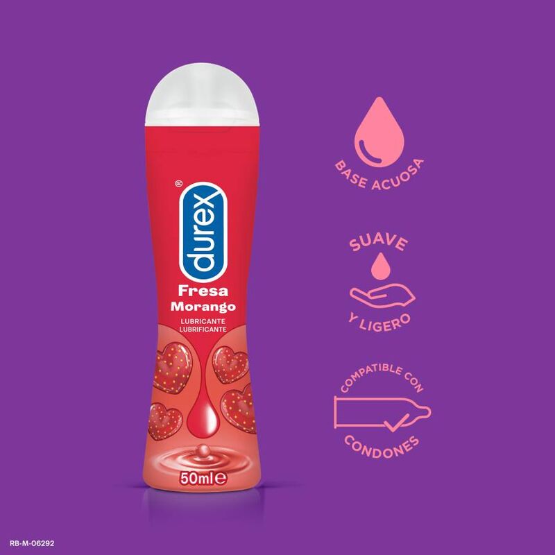 Durex Lubes Play Strawberry 50 Ml - 2